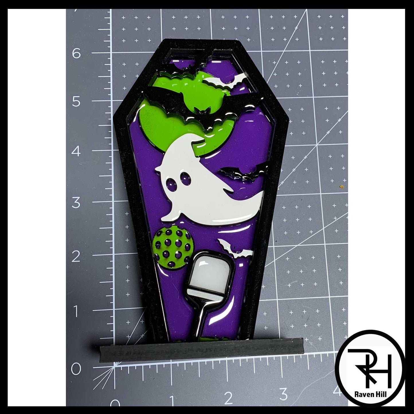 Handmade Collector Pickle-Boo Halloween Shadowbox