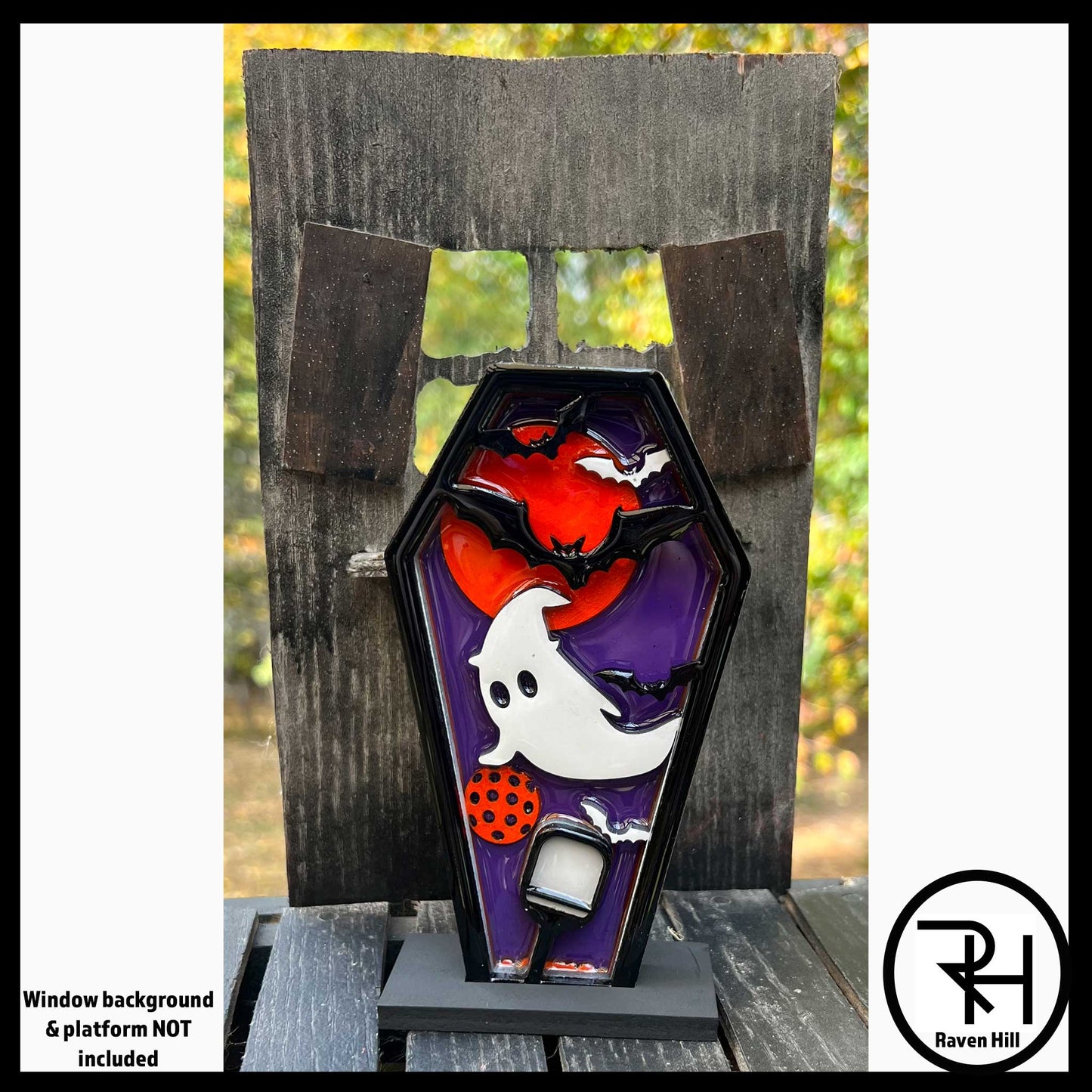 Handmade Collector Pickle-Boo Halloween Shadowbox